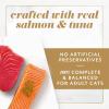 imageFancy Feast Gems Pate Cat Food Mousse Salmon or Tuna and a Halo of Savory Gravy Wet Cat Food Variety Pack  1 8 ct Boxes  8 ct Box