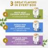 imageFancy Feast Lickable Appetizers Grain Free Wet Cat Food Variety Pack  2 Packs of 12 11 oz TraysNEW Variety Pack  Chicken  Oceanfish  Tuna