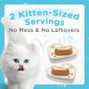 imageFancy Feast Purina Petites Kitten Tender Pate Gourmet Wet Kitten Food Variety Pack  12 ct Tub
