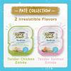 imageFancy Feast Purina Petites Kitten Tender Pate Gourmet Wet Kitten Food Variety Pack  12 ct Tub