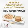 imagePurina Fancy Feast Appetizers Lickable Grain Free Cat Food Topper White Meat Chicken and Shredded Beef Appetizer  Pack of 10 11 oz Trays