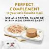 imagePurina Fancy Feast Appetizers Lickable Grain Free Wet Cat Food Topper White Meat Chicken and Flaked Tuna Appetizer  Pack of 10 11 oz TraysChicken