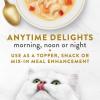 imagePurina Fancy Feast Chicken Broth Complement Lickable Grain Free Wet Cat Food Variety Pack  Pack of 12 14 oz Pouches