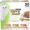 imagePurina Fancy Feast Chicken and Beef Classic Pate Collection Grain Free Wet Cat Food Variety Pack  Pack of 24 3 Oz PullTop CansPoultry  Beef