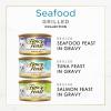 imagePurina Fancy Feast Grilled Wet Cat Food Seafood Collection in Wet Cat Food Variety Pack  Pack of 30 3 oz Cans3 Ounce Pack of 24