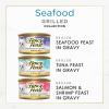 imagePurina Fancy Feast Grilled Wet Cat Food Seafood Collection in Wet Cat Food Variety Pack  Pack of 30 3 oz Cans3 Ounce Pack of 30