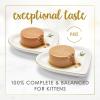 imagePurina Fancy Feast Kitten Tender Ocean Whitefish Feast and Tender Turkey Feast Wet Kitten Food Variety Pack  2 Packs of 12 3 oz CansClassic Pate Variety Pack