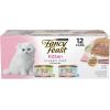 imagePurina Fancy Feast Kitten Tender Ocean Whitefish Feast and Tender Turkey Feast Wet Kitten Food Variety Pack  2 Packs of 12 3 oz CansClassic Pate Variety Pack