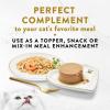 imagePurina Fancy Feast Lickable Appetizers Grain Free Wet Cat Food Topper Ocean Fish Appetizer with a Shrimp Cat Food Topper  Pack of 10 11 oz Trays