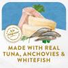 imagePurina Fancy Feast Lickable Wet Cat Food Broth Topper Classic With Tuna Anchovies and Whitefish  Pack of 16 14 oz Pouches