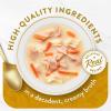 imagePurina Fancy Feast Lickable Wet Cat Food Broth Topper Creamy With Tuna Chicken and Whitefish  Pack of 16 14 oz Pouches