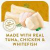 imagePurina Fancy Feast Lickable Wet Cat Food Broth Topper Creamy With Tuna Chicken and Whitefish  Pack of 16 14 oz Pouches