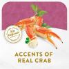 imagePurina Fancy Feast Lickable Wet Cat Food Broth Topper Seafood Bisque and Accents of Real Crab  Pack of 16 14 oz Pouches