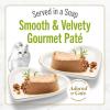 imagePurina Fancy Feast Petites Braised Chicken Entre Gourmet Wet Cat Food Pate  Pack of 12 28 oz Tubs