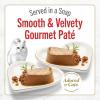 imagePurina Fancy Feast Petites Tender Beef Entre Gourmet Wet Cat Food Pate  Pack of 12 28 oz Tubs