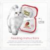 imagePurina Fancy Feast Petites Tender Beef Entre Gourmet Wet Cat Food Pate  Pack of 12 28 oz Tubs