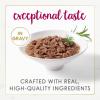imagePurina Fancy Feast Wet Cat Food Gourmet Naturals White Meat Chicken ampamp Beef Recipe in Gravy  Pack of 12 3 oz CansChicken