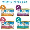 imagePurina Fancy Feast Wet Cat Food Variety Pack Creamy Delights Poultry ampamp Seafood Collection  Pack of 24 3 oz Cans