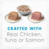 imagePurina Fancy Feast Wet Cat Food Variety Pack Creamy Delights Poultry ampamp Seafood Collection  Pack of 24 3 oz Cans