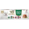 imageFancy Feast Gems Pate Cat Food Mousse Chicken or Beef and a Halo of Savory Gravy Wet Cat Food Variety Pack  1 8 ct Boxes  8 ct Box