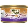 imagePurina Fancy Feast Gravy Lovers Chicken and Beef Feast Grilled Gourmet Cat Food in Wet Cat Food Gravy  Pack of 24 3 oz Cans