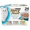 imagePurina Fancy Feast Grilled Wet Cat Food Seafood Collection in Wet Cat Food Variety Pack  Pack of 30 3 oz Cans3 Ounce Pack of 24