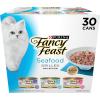 imagePurina Fancy Feast Grilled Wet Cat Food Seafood Collection in Wet Cat Food Variety Pack  Pack of 30 3 oz Cans3 Ounce Pack of 30