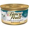 imagePurina Fancy Feast Grilled Wet Cat Food Turkey Feast in Wet Cat Food Gravy  Pack of 24 3 oz Cans