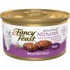 imagePurina Fancy Feast Pate Wet Cat Food Gourmet Naturals Beef Recipe With Added Vitamins Minerals and Nutrients  Pack of 12 3 oz Cans