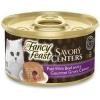 imagePurina Fancy Feast Savory Centers With Salmon Wet Cat Food Pate with Gourmet Gravy Center  Pack of 24 3 oz CansBeef