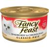 imagePurina Fancy Feast Tender Beef and Chicken Feast Classic Grain Free Wet Cat Food Pate  Pack of 24 3 oz Cans