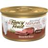 imagePurina Fancy Feast Wet Cat Food Natural Gourmet Naturals Beef Recipe in Wet Cat Food Gravy  Pack of 12 3 oz Cans