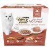 imagePurina Fancy Feast Wet Cat Food Variety Pack Gourmet Naturals Poultry and Beef Collection  Pack of 30 3 oz Cans