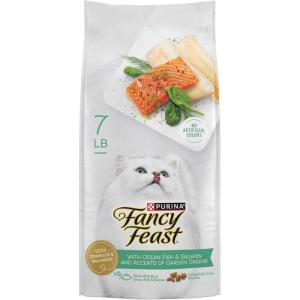 imagePurina Fancy Feast Dry Cat Food with Ocean Fish and Salmon  3 lb Bag7 Pound Pack of 1