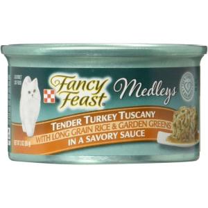 imagePurina Fancy Feast Medleys 12 Ct Tuscany Wet Cat Food Variety Pack  12 3 oz Cans  2 Packs of 12 3 oz Cans225 Pound Pack of 1