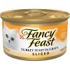 imagePurina Fancy Feast Sliced Turkey Feast Wet Cat Food in Gravy  Pack of 24 3 oz Cans